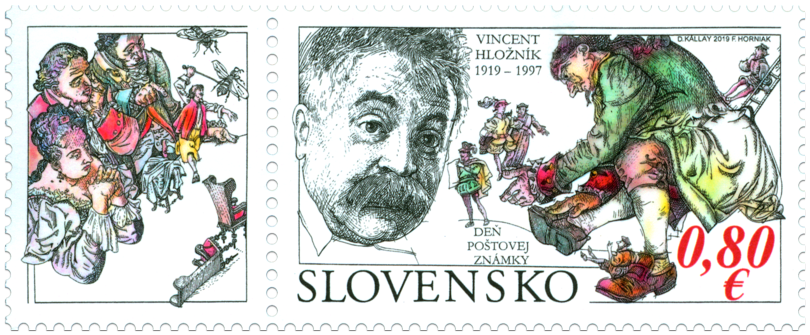 #837 Slovakia - 2019 Stamp Day: Vincent Hloznik (MNH)