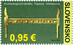 #790 Slovakia - Prince's Bier, Poprad-Matejovce Archaeological Site (MNH)