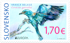 #815 Slovakia - 2019 Europa: National Birds (MNH)