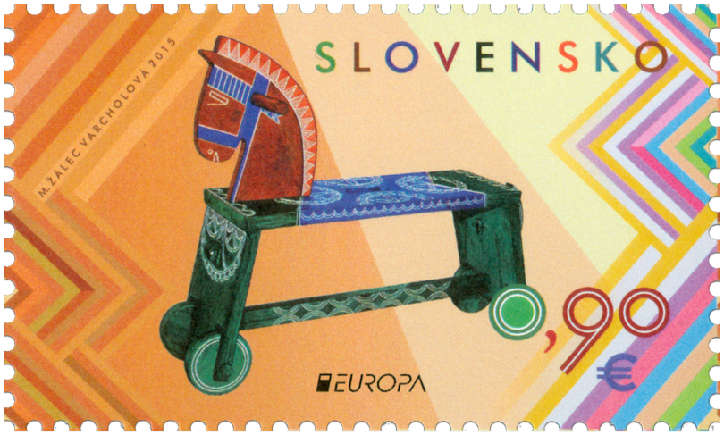 #715 Slovakia - 2015 Europa: Old Toys (MNH)