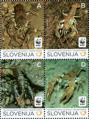 #896 Slovenia - Worldwide Fund For Nature (WWF), Block of 4 (MNH)