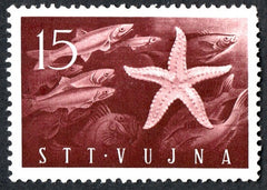 #65 Trieste (Zone B) - Anchovies and Starfish (MNH)