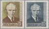 #136-137 Yugoslavia - Nikola Tesla (MNH)