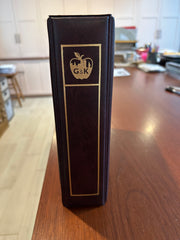 G & K mint sheet binder