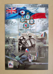 #3804 Czech Republic - RAF Pilots SS (MNH)