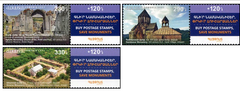 Armenia - 2021 - B18-20 Armenian Historical and Cultural Monuments - set of 3 (MNH)