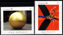 Croatia - 2021 Fine Arts - set of 2 (MNH)