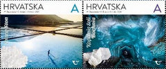 Croatia - 2021 Treasures of the Earth, Joint Issue with Poland - set of 2  (MNH)