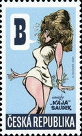 Czech Republic - 2021 Muriel, by Kája Saudek, 1935-2015, Single (MNH)