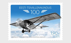 Estonia #960 - 2021 100th Anniversary of Estonian Civil Aviation (MNH)