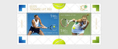 Estonia #977 - 2022 Estonian Tennis Association 100 anniversary SS