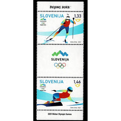 #1479 Slovenia- 2022 - Olympics - pair (MNH)