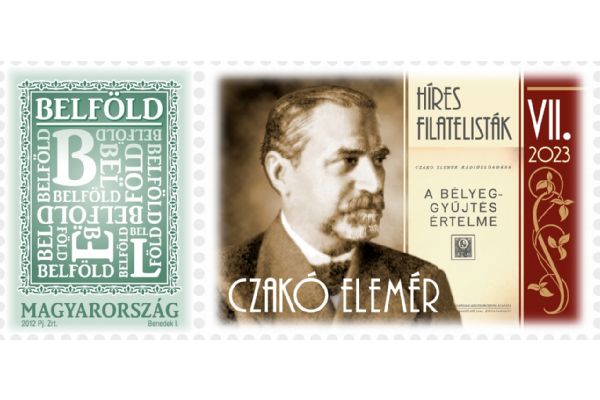 Hungary - 2023 Eminent Philatelists VII - Elemer Czako (MNH)