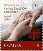 Croatia - 2023 The 90th Anniversary of the Establishment of Caritas of the Archdiocese of Zagreb stamp (MNH)