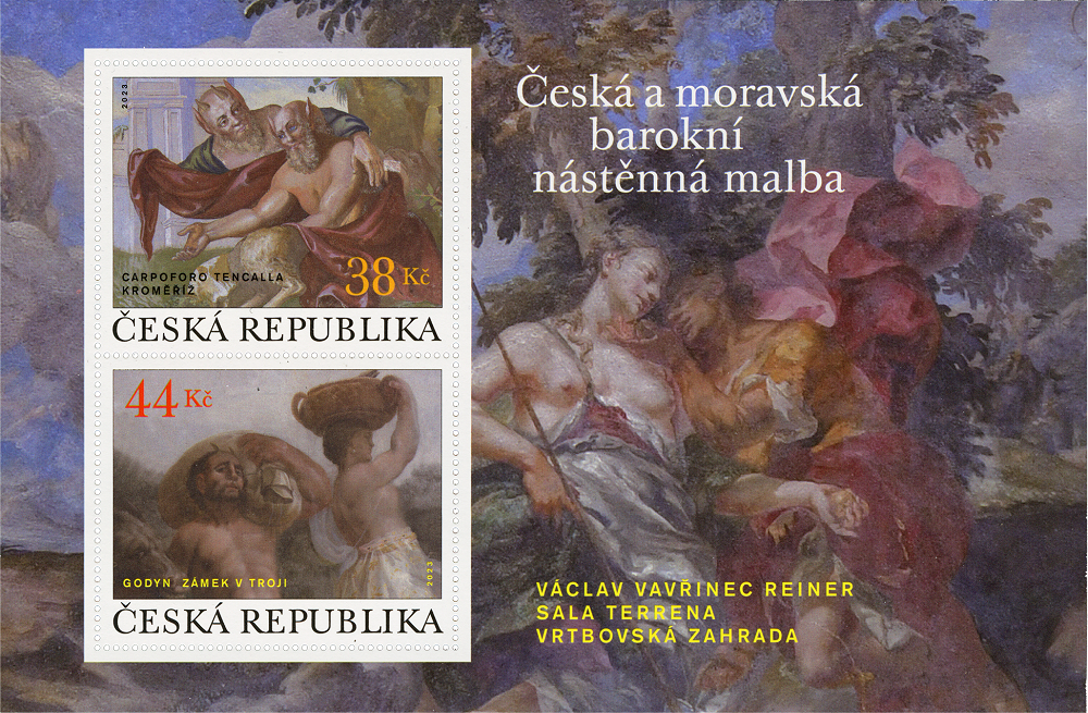 Czech Republic - 2023 Baroque Murals SS (MNH)