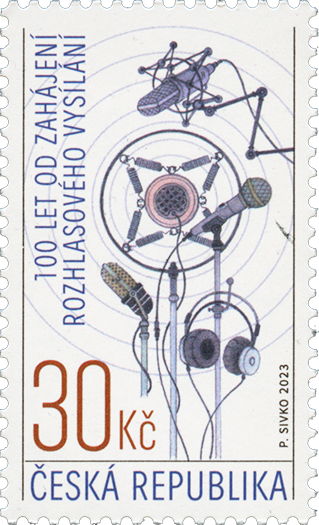 Czech Republic - 2023  100 Years Of Regular Radio Broadcasting (MNH)