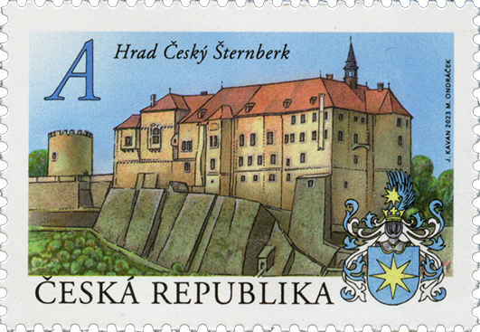 Czech Republic - 2023  Beauties of Our Country: Český Šternberk Castle (MNH)