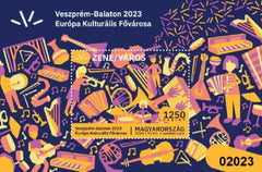 Hungary - 2023 Veszprém-Balaton - European Capital of Culture - souvenir sheet (MNH)