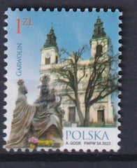 Poland - 2023  Polish cities - Garwolin, Architecture, Churches (MNH)