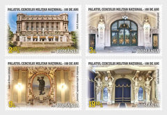 Romania - 2023  Military palace - set of 4 (MNH)