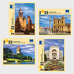 Romania - 2023  Timisoara, European Capital of Culture - set of 4 (MNH)