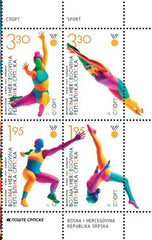 Bosnia (Serb) - 2024 - #729a-d - Paris Olympics - Set of 4 (MNH)