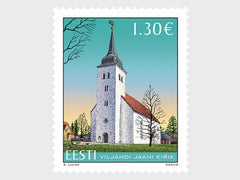 Estonia #1023 - 2024 - St. John’s Church in Viljandi (MNH)