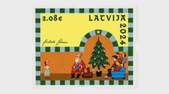 Latvia - 2024 Christmas - set of 3 (MNH)