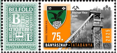 Hungary - 2025 - 75th Miner's Day - Tatabánya - thematic personal stamp (MNH)
