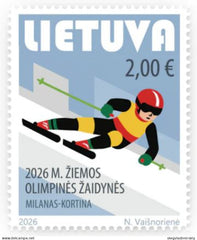 Lithuania - 2026 XXV Olympic Winter Games (MNH) - pre-order (available in March)