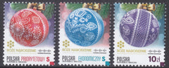 Poland - 2025 - Christmas - set of 3 (MNH)