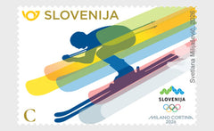 Slovenia - 2026 XXV Winter Olympic Games - Downhill (MNH) - pre-order (available in March)