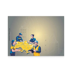 Ukraine - 2025 - «Heroic professions. Ukraine in connection» - Envelope