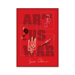Ukraine - 2025 “ART vs WAR. James Colomina” - Postcard