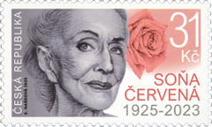 Czech Republic - 2025 Personalities - Soňa Červená (MNH)