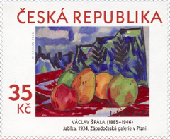 Czech Republic - 2025 Works of Art on Postage Stamps: Václav Špála (MNH)
