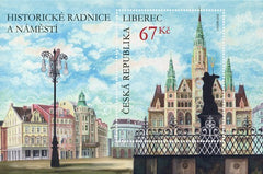 Czech Republic - 2025 Historic Town Halls and Squares - Liberec SS (MNH)