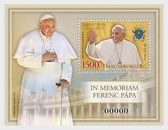 Hungary - 2025 In Memoriam Pope Francis SS (MNH)