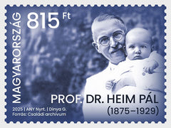 Hungary - 2025 Professor Dr Pal Heim Was Born 150 Years Ago (MNH)