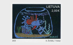 Lithuania - 2025 Children's Drawing - My Pet (MNH)