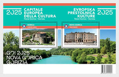 Slovenia - 2025 European Capital of Culture - Nova Gorica and Gorizia - Miniature Sheet (MNH) (Copy)