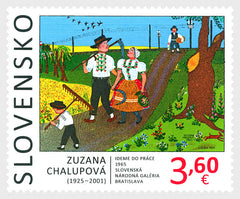 Slovakia - 2025 Naïve Art from Kovacica in Vojvodina (MNH)