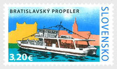 Slovakia - 2025 - Technical Monuments - The Bratislava Propeller Ferry (MNH)