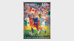 Armenia - 2026 FIFA Football World Cup stamp (MNH)