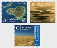 Croatia - 2026 Definitive Stamps - Natural Beauties of Croatia - set of 3 (MNH)