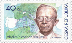 Czech Republic - Czech traces in the world: Vladimír Vochoč (MNH)