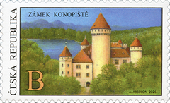 Czech Republic - The Beauties of Our Homeland: Konopiště Castle (MNH)