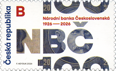 Czech Republic - 2026 National Bank of Czechoslovakia - 100 years (MNH)