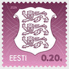 Estonia - 2026 Definitive Stamp - Coat of Arms - set of 6 (MNH)