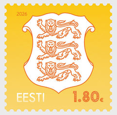Estonia - 2026 Definitive Stamp - Coat of Arms - set of 6 (MNH)